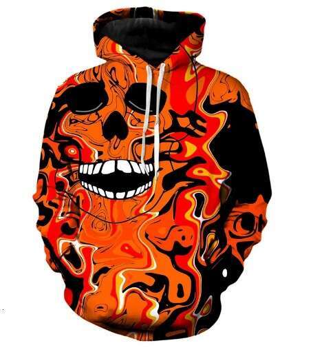 shanshi spider hoodie Halloween Spider Web Men's Casual Hoodie hoodie
