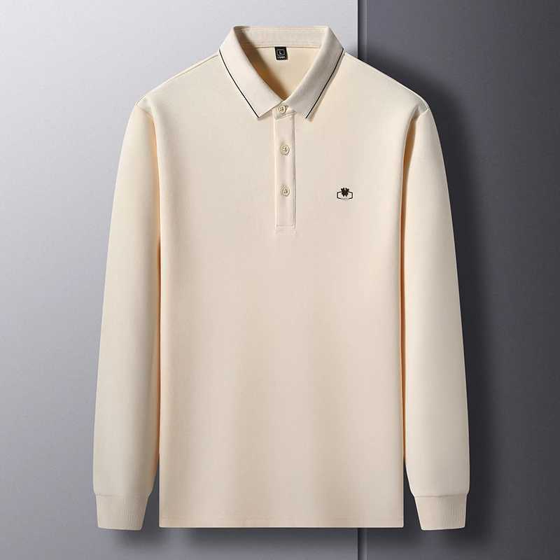High end brand spider printed shirt long sved mens fashionable and comfortable casual spring and autumn new T-shirt W241106