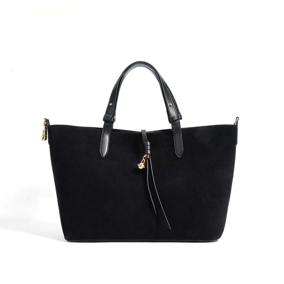 Motingsome Suede Leather Bag For Women Handbag And Casual Tote Big Capacity Shoulder Brown Purses New Tie Dye Career Related Functions