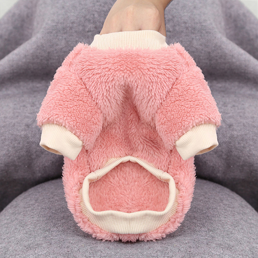 Fleece Warm Winter Clothes for Small Dogs Dog Sweater Puppy Jacket Coat Teacup Puppy Chihuahua Sweatshirt Christmas Clothes XS
