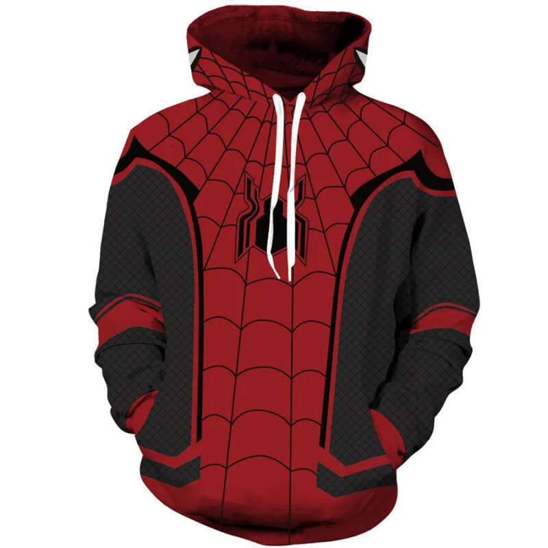 shanshi spider hoodie Web Peripheral Hoodie Pullover Men's and Women's Spider Series hoodie