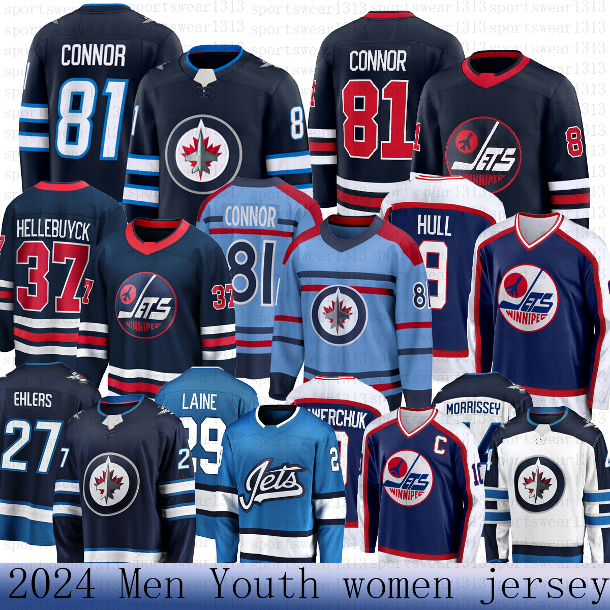 Perfetti winnipeg hockey jersey jetses jersey Nikolaj Ehlers Kyle Conor Mark Scheifele Mason Appleton Alex Iafallo Niederreiter Hawerchuk Ehlers jersey