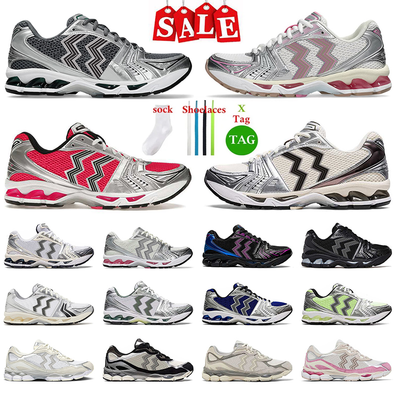 Asics Gel NYC Running Shoes Gel kayano 14 kayano14 Black Metallic Plum Pink Sliver Black Pink Glo gel nyc gel 14 gel 1130 designer sneakers mens