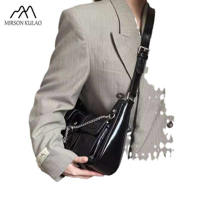 2024 New Chain Underarm Bags Commuter Single Shoulder Crossbody Pocket Fashion Tote Bag Women
