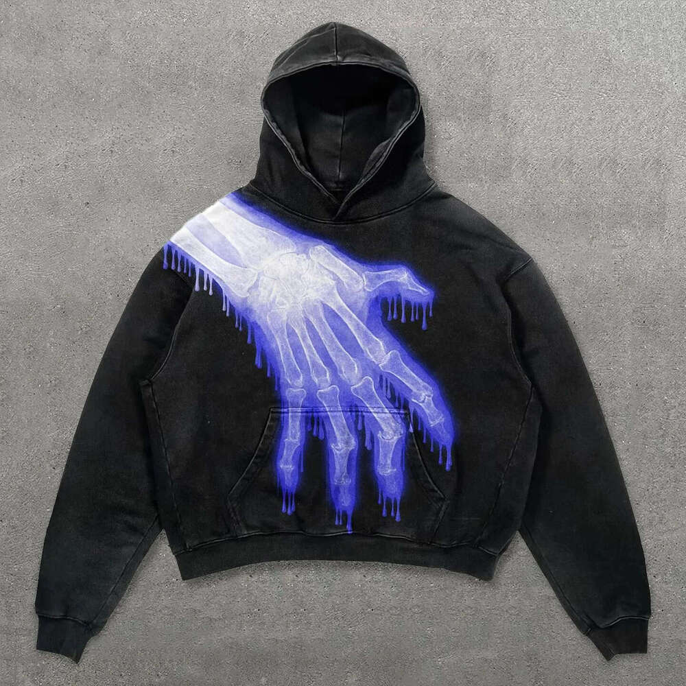 shanshi spider hoodie spider skull for men hoodie pullover hoodie
