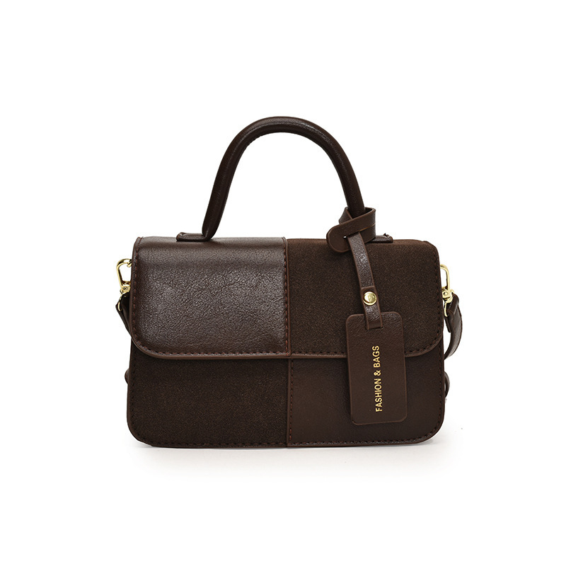 This Year's Popular Women's Designer Autumn And Winter Versatile Matte Shoulder Crossbody Bag Small Square Bag Handbag