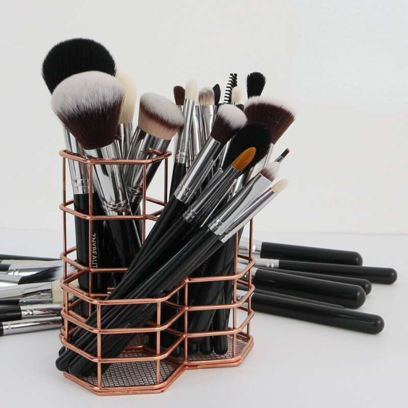 42Pcs Full Set Makeup Artist Professional Facial And Eye Beauty Tools Soft Wool Cosmetics Accessories Brush