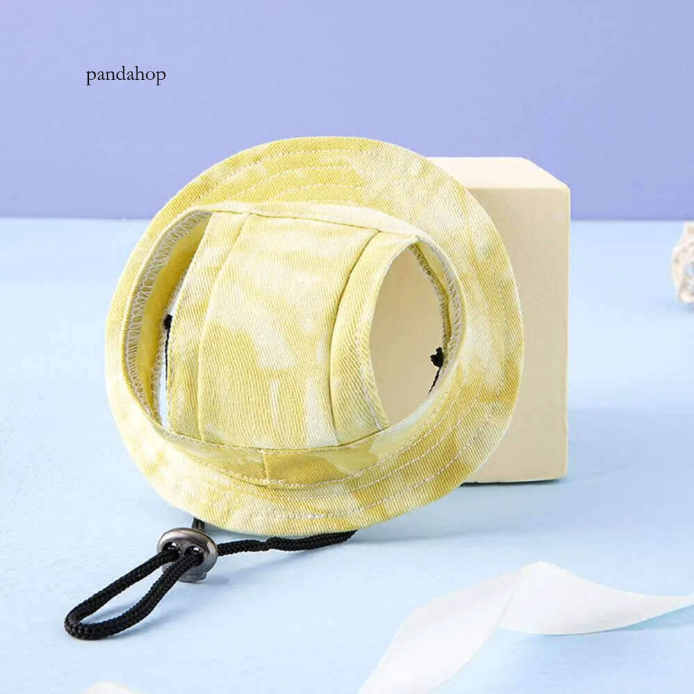 Dog Sunproof Baseball Bucket Hat Soft Texture Dog Bucket Hat Adjustable Pet Supplies Casual and cute Pet Decoration 99c