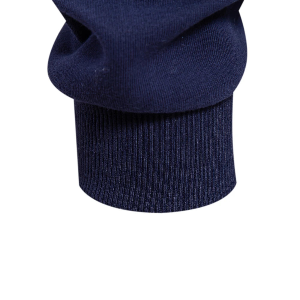 Autumn Fashion Polo Neck Sweatshirts for Men Casual and Social Wear Quality Cotton Mens Sweatshirts 241106