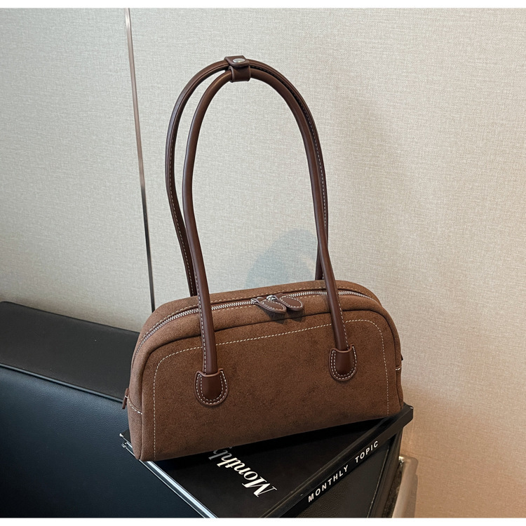 Autumn Winter Bags For Women New Matte Shoulder And Armpit Bag, Fashionable Handheld Versatile Baguette Bag Designer Handbags