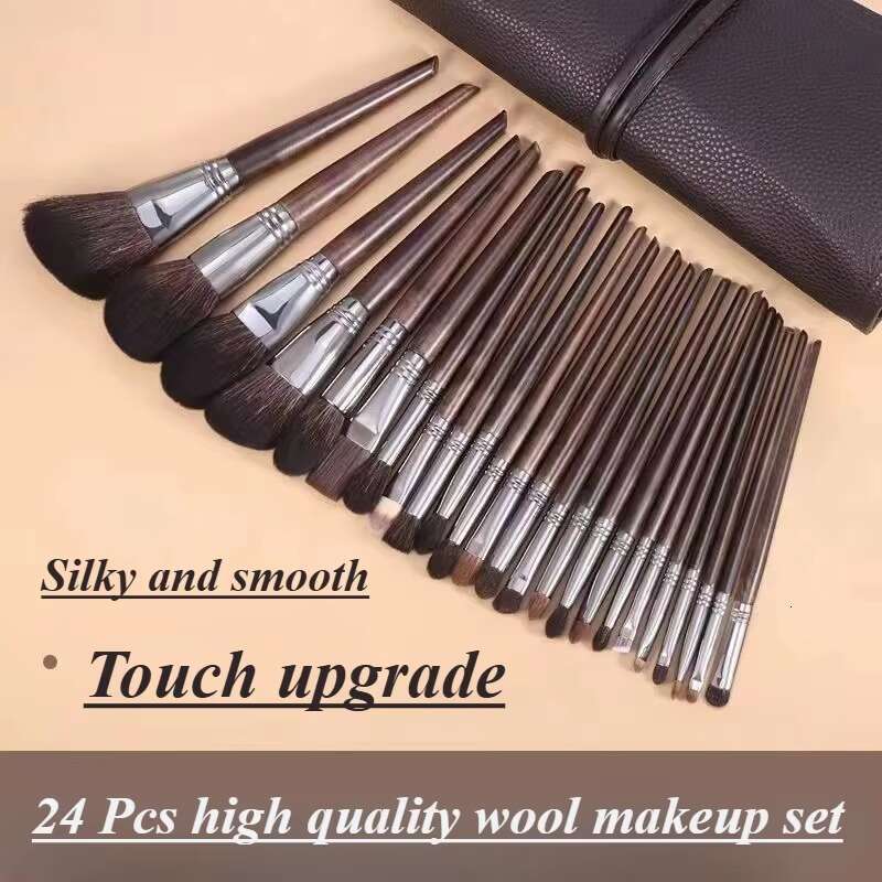 EOEKKY 2024 Set Mascara Brush Series High Quality Animal/Fiber Beauty Pen - Professional Makeup Tools