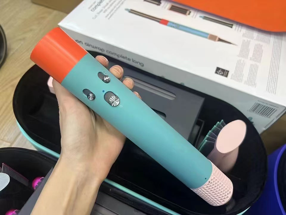 Multifunctional Curler Negative ion Hairdryer Professional Adjustable Temperature Tool Unisex Hair Curlers 7-in-1 with gift box