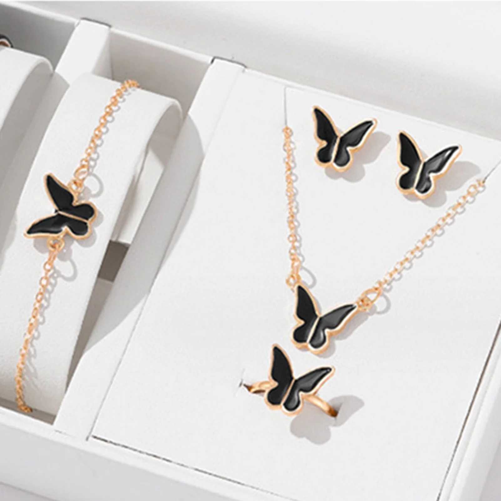 Warm luxury watch set shaped jewelry and watch gifts for business meetings and dates X241106