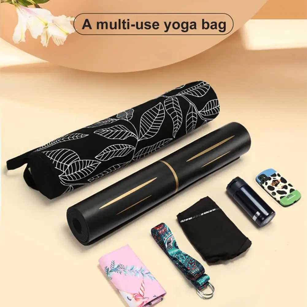 Large acity af Print Sports Yoga Bag Polyester Cotton Canvas Gym Bag Sports Travel Duffel Bags for Yoga FitnXJ241106