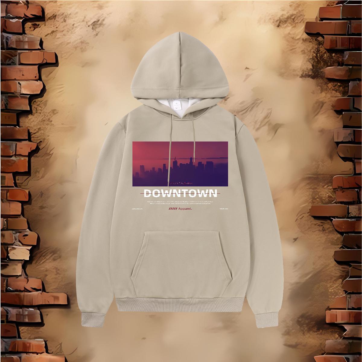 Customized Hoodie Men Classic Men Hoodie Custom Print Plus Size Tops Hoodie Street Wear Breathable Soft 350g Cotton