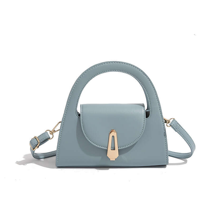 Designer Bag Niche Luxury Handbag Women's New Half-Round Shoulder Bag Versatile Commuter Retro Lock Crossbody Bag Tide Bags