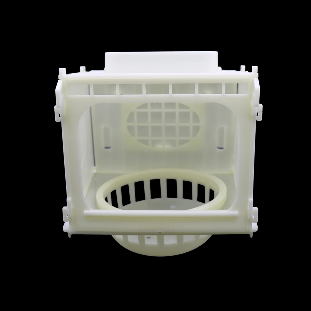 Bird Cage Bird House Parrot Cage White High Quality Plastic Pet Bird's Nest Removable Parrot Pet Accessories Animal Feeding 1Pc