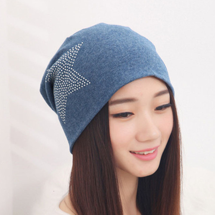 High quality design, men and women autumn winter windproof and warm hat hat, hot diamond pentagram hood,