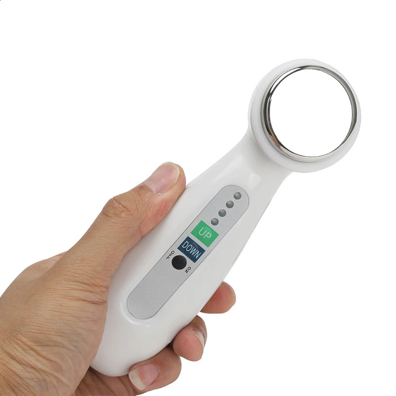 1MHz Ultrasonic Cleansing Body Massager Handheld Galvanized Hydrotherapy Skin Tightening Body Slimming Wrinkle Removal Massage 241105