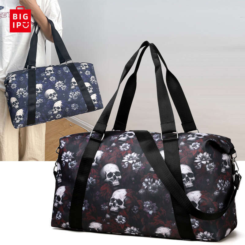 Designer Bag Oxford Cloth Oversized Skeleton Clothing Travel Bag Travel Set Pull Rod Bag Short Business Trip Bag Maternity Bag