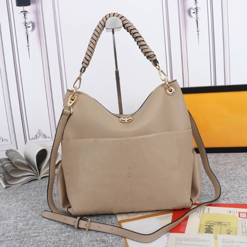 10A Genuine Leather designer bag Womens Maida Hobo Bag Shoulder Bags Crossbody Bag Embossing leather totes bag Handbags adjustable straps tote bag wallets backpack