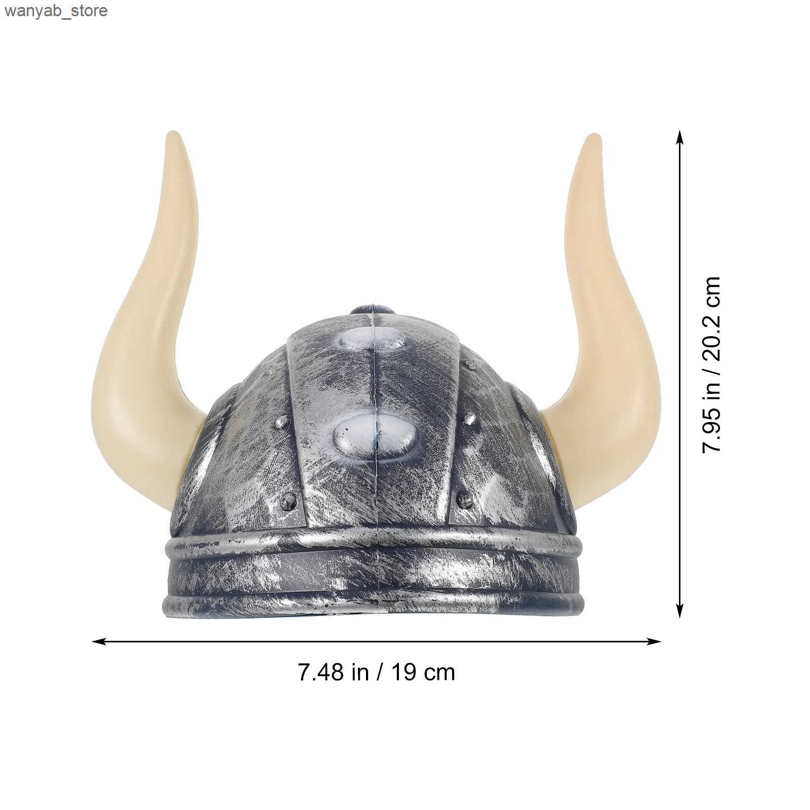 Wide Brim Hats Bucket Hats Santa Hat Cowboy Viking Costume Adult Horn Hats for Halloween Decorate Womens L240910