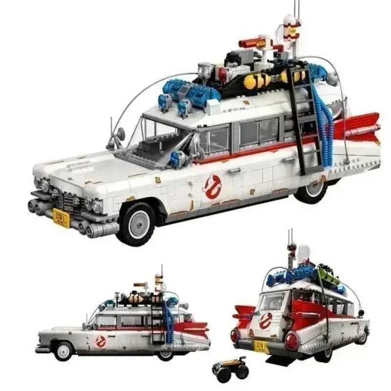 Free shipping Blocks 2352 ECTO-1 creative vehicle building blocks compatible with 10274 bricks toy model car kit for adult gifts
