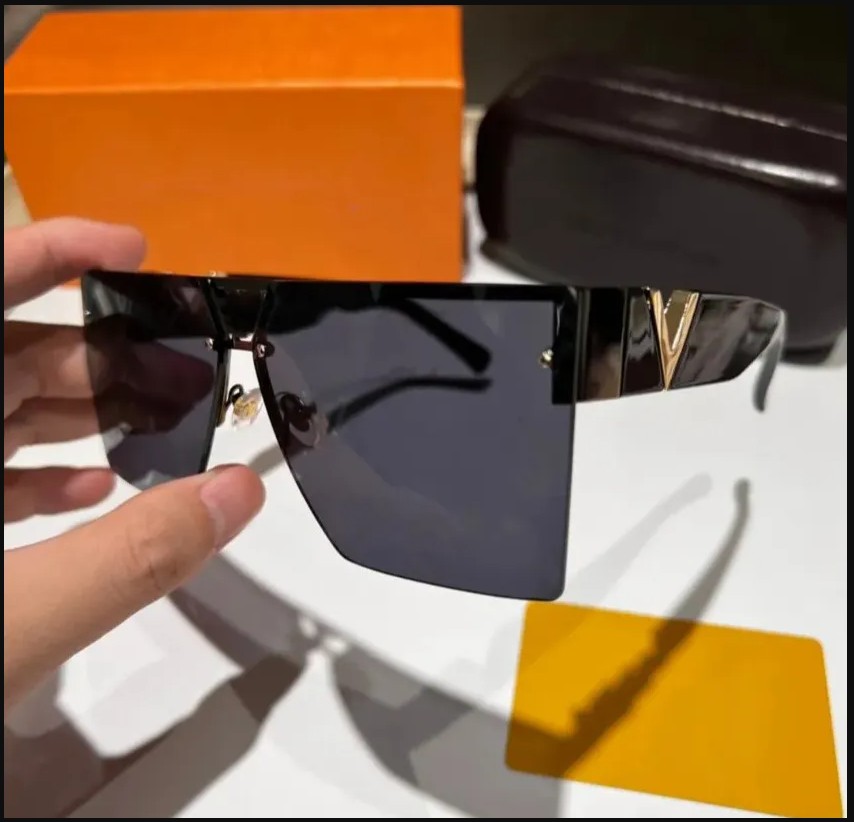 luxury Designer sunglasses Fashion Sunglass UV resistant popular men women Retro Designers square sun glass Casual Versatile eyeglasses