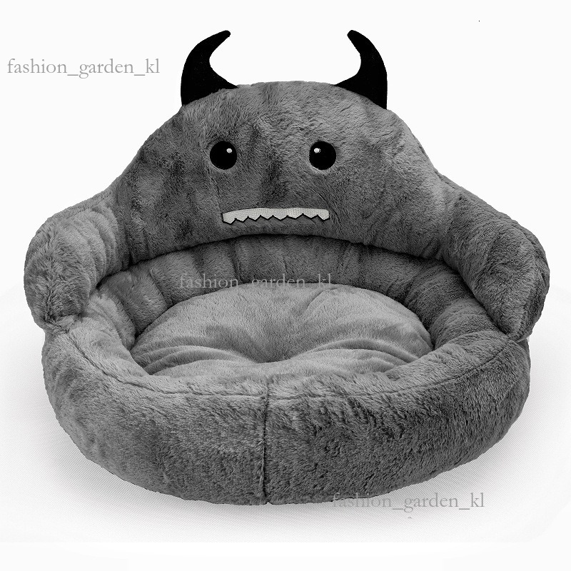 Cross Border Pet Supplies Imitation Rabbit Fur Small Monster Pet Bed Mattress Creative Dog Bed Autumn And Winter Warm Cat Bed 292