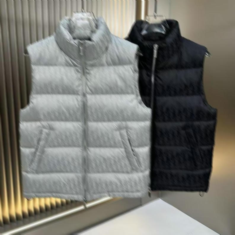 2025 Autumn Winter Vest Men's Cotton Jackets New Star Same Style Overcoat Clothing Luxury Classic High-quality Mens Casual Coat Women Top Outwear Clothes A001