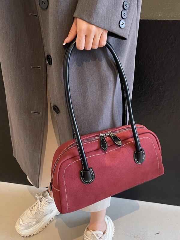 Autumn Winter Bags For Women New Matte Shoulder And Armpit Bag, Fashionable Handheld Versatile Baguette Bag Designer Handbags