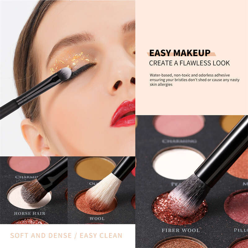 Ducare 27Pcs Brush Set Professional Cosmetics Blushes Foundation Eyeshadow Eyelash Beauty Make Up Tool With Makeup Bag