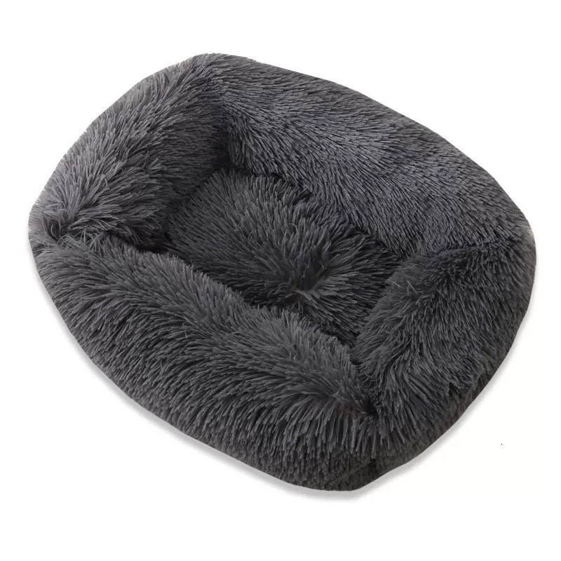 Square Plush Cat Bed Dog Bed Autumn And Winter Thick Deep Sleep Cat Pad Dog Pad Pet Supplies Can Be Sent As A Replacement 314