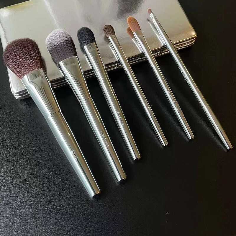 BB Series Sier 6Pcs Makeup Brushes Set Foundation Loose Powder Concealer Eyeshadow Brush Cosmaetic Tools For Beauty