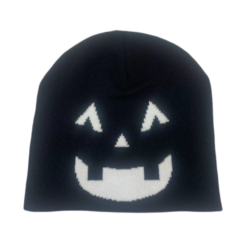 High quality design, men and women Pumpkin funny pattern yarn knitted casual, fashionable, warm resistant new autumn and winter cold hat