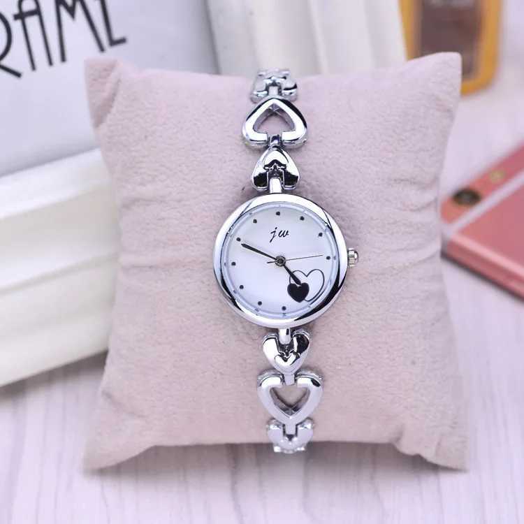 2018 JW Brand Culture Leisure Fashion Quartz Bracelet Watch Leisure Stainless Steel Crystal Womens Dress Gold Watch X241106