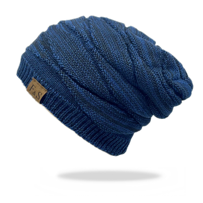 High quality design,Autumn winter with windproof yarn cap, unisex knitted cap for men and women