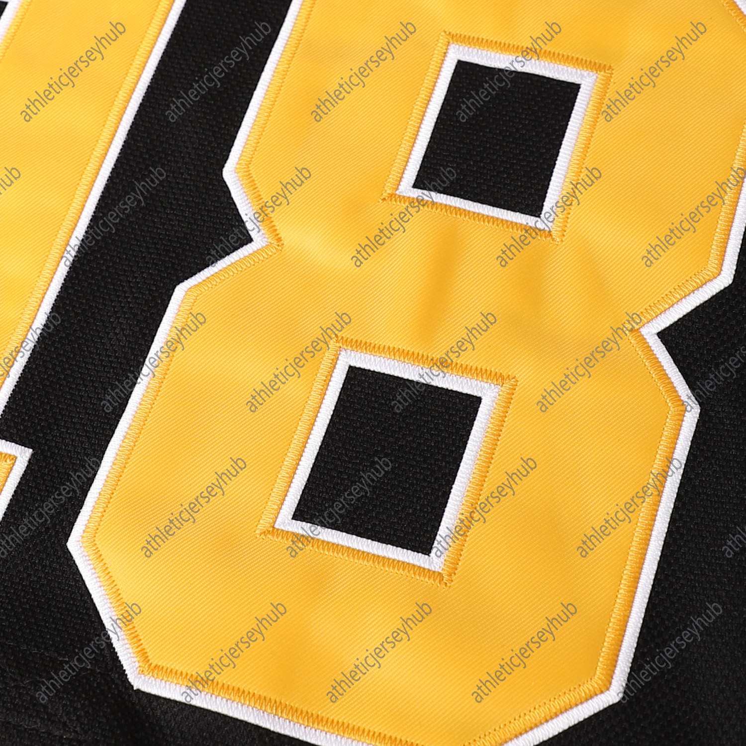 Gilmore 18 Black and Yellow Hockey jerseys Stiched Custom Name And Number