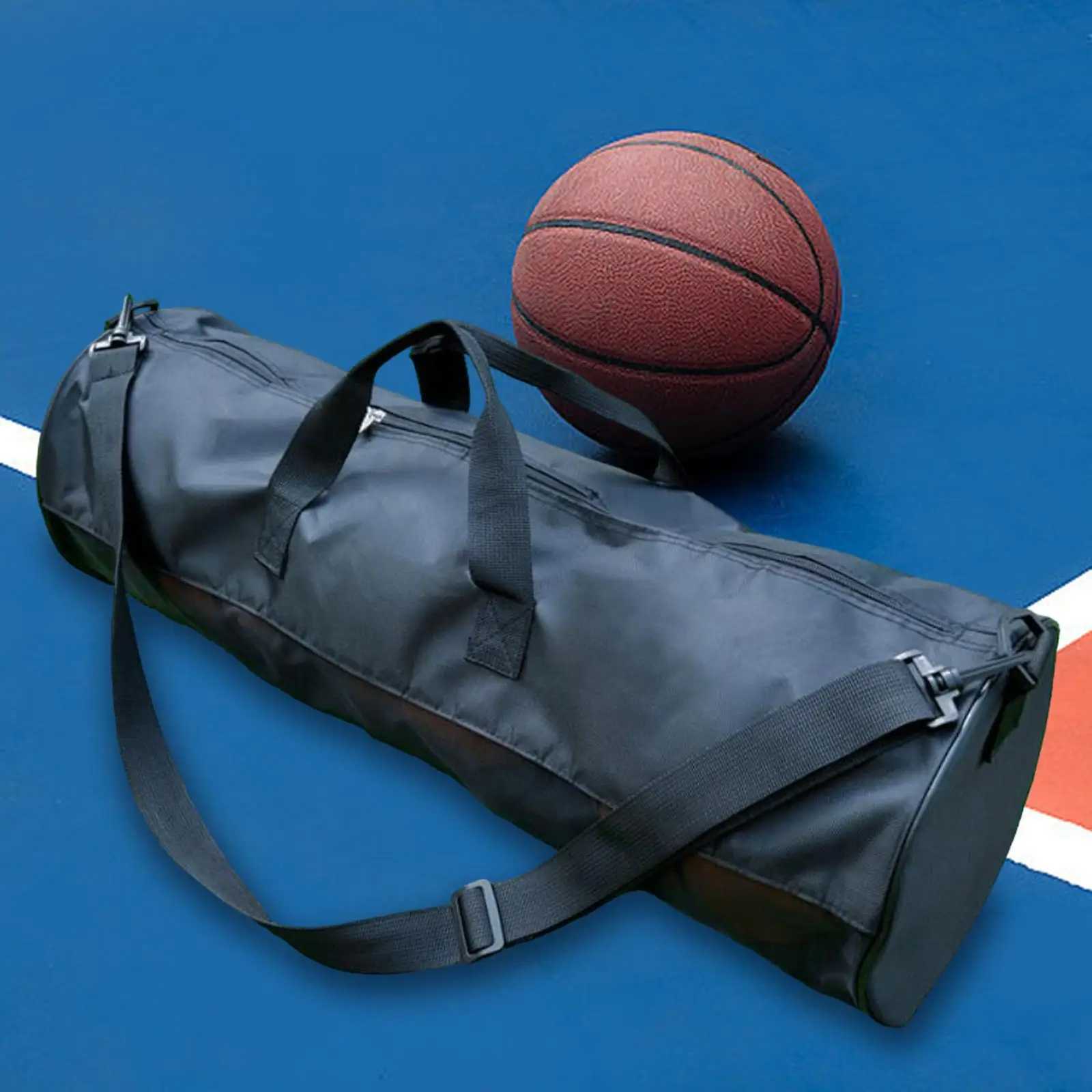Large Mesh Duff Bag Sports Gym Bag with Zipper Adjustab Shoulder Strap Handbag Basketball Storage Bag for Cam FitnXJ241106