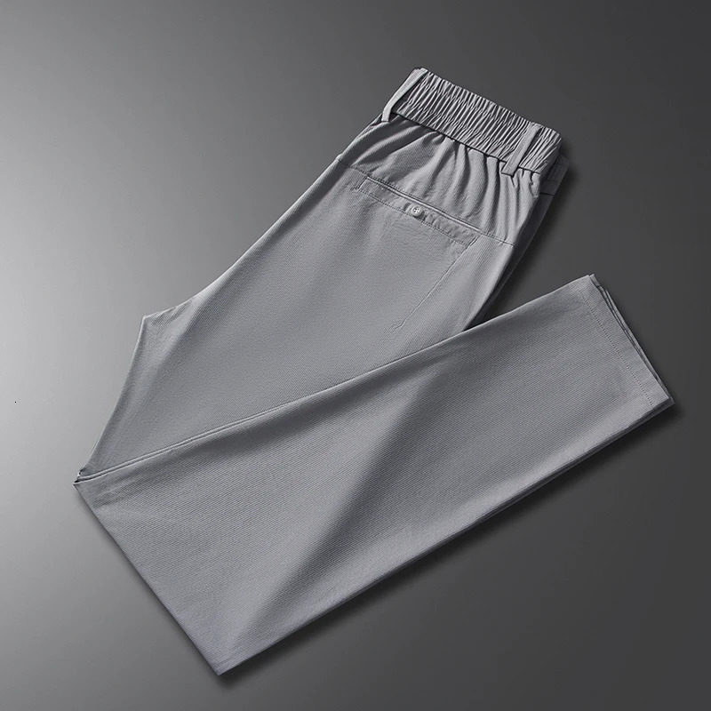 Classic Thin Mens Casual Pants Summer Breathable Comfortable Jogging Male Clothing Sweatpants Loose Fashion Youth Trousers 241104