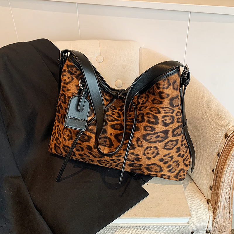 Large Capacity For Women's New Fashion Casual Autumn Shoulder Print Bag Designer Bags Handbags Women