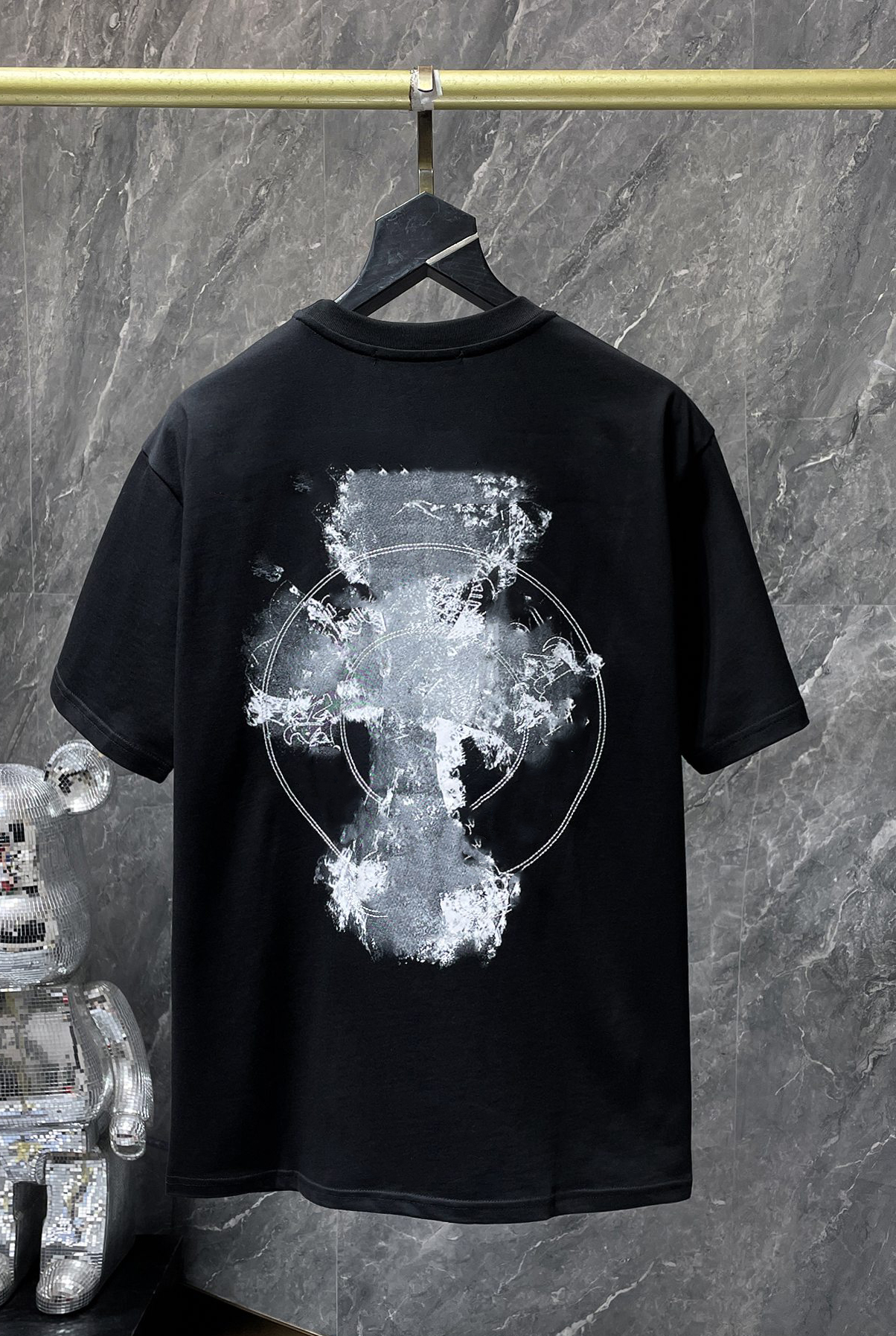 Fashion Men's Women's T shirts Couple's Print Round Neck Short Sleeve T-shirt Fashion T shirts 8777#