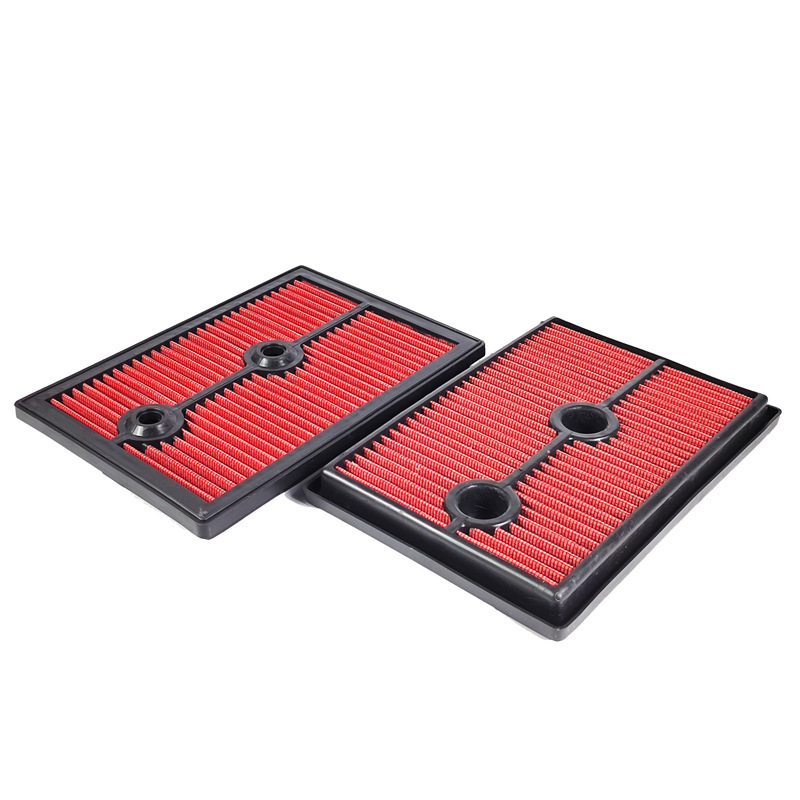 High Quality Modified Car Air Filter For Volkswagen Skoda High Flow Intake Filter To Improve Power Can Be Cleaned And Reused