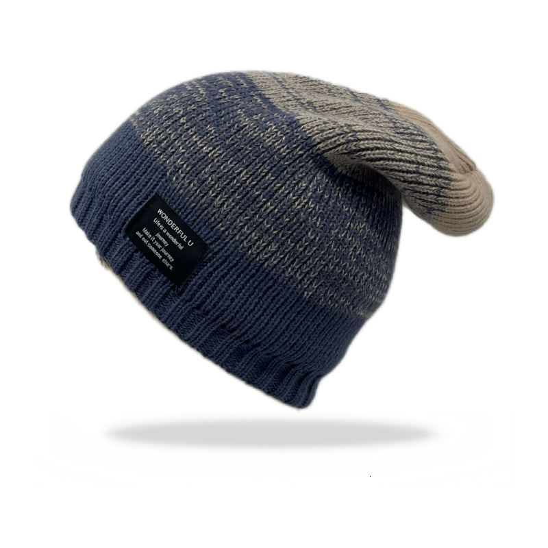 High quality design, Men's and women's neutral autumn and winter with velvet outdoor windproof ear protection knitting, woolen hat
