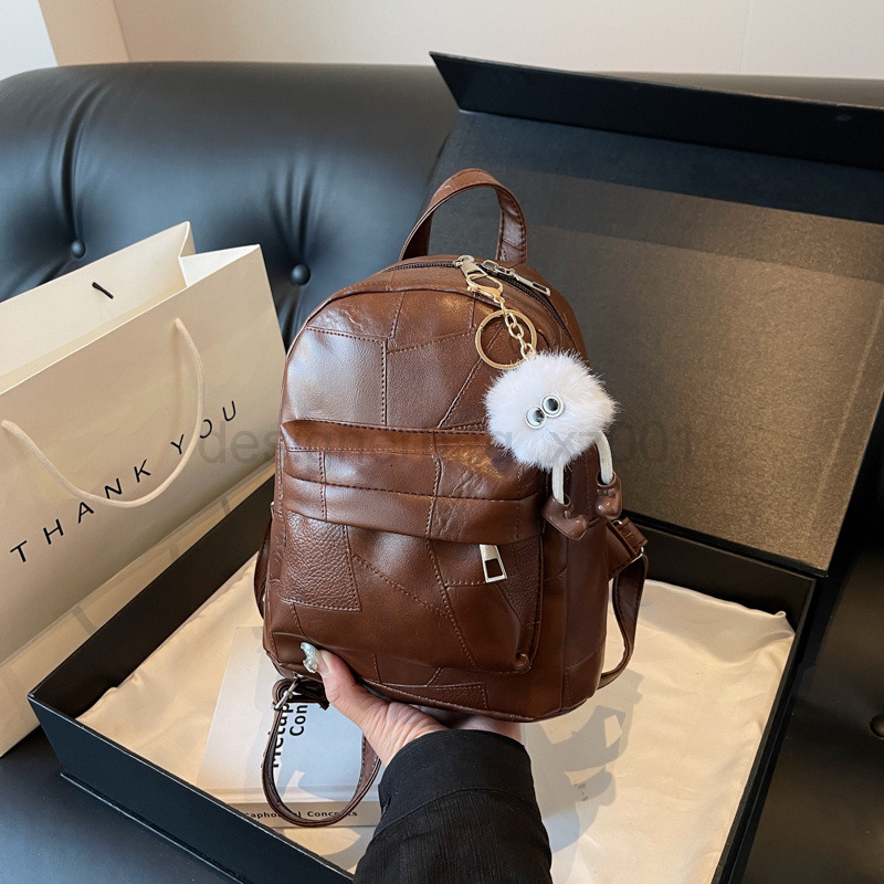 Bag Classic Designer Fashion 10a Top Nikiduncks Woman Bags Spicy Silver Backpack Womens 2024 New Korean Mini Versatile Handheld