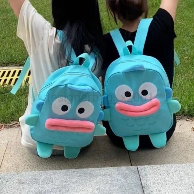 Classic Designer Bag Fashion 10a Top Nikiduncks Woman Bags 2024 Ugly Cute New Large Capacity Clown Fish Backpack Shaoluo