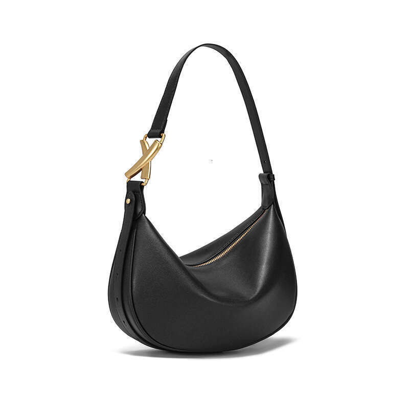 womens bag Underarm for women bag 2024 fashion new genuine leather women's high-end niche design sense, shoulder bag, versatile crossbody bag