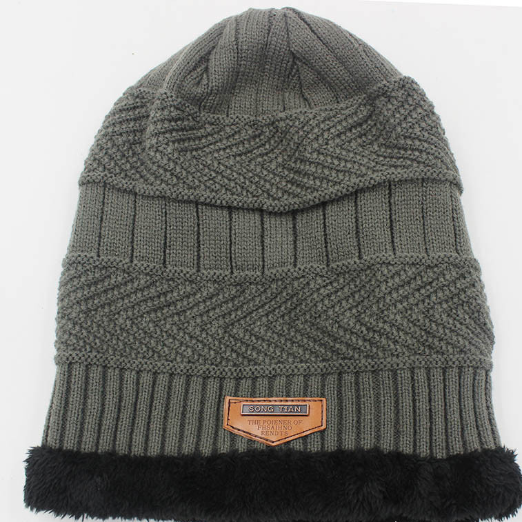 High quality design,Autumn Winter Women's and Men's Warmth with Thickened Knitted Ear Cold Protection Hooded Caps