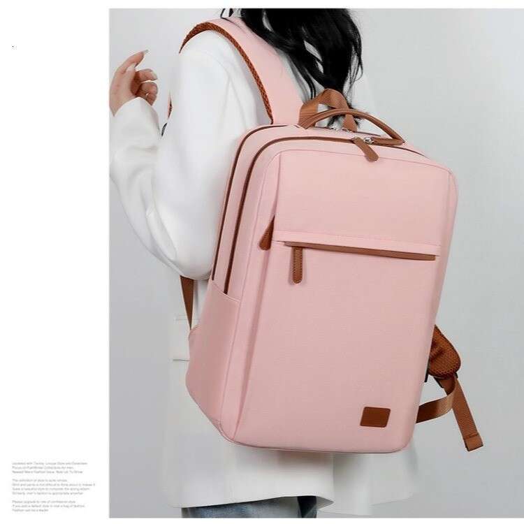 New Outdoor Simple Travel Backpack USB Charging School Bag