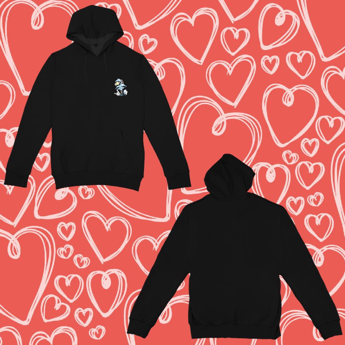 Wholesale Hoodie Women Anime Print Popular Couples Hoodie Wear Cotton 350g Long Sleeve Soft Hip Hop